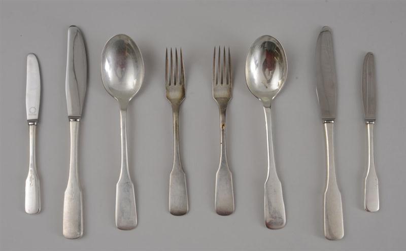 DANISH STERLING SILVER 108-PIECE FLATWARE