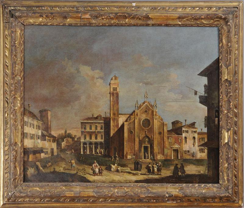 ITALIAN SCHOOL TOWNSCAPE WITH 141266