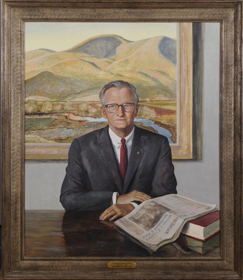 PETER HURD (1904-1984): PORTRAIT