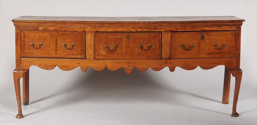 VICTORIAN OAK WELSH DRESSER BASE 141693