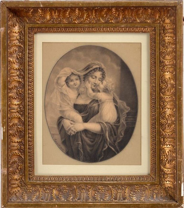 ALINE REGNAULT (19TH C.): MARY WITH