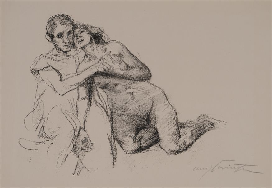 LOVIS CORINTH 1858 1925 TWO 1416e7