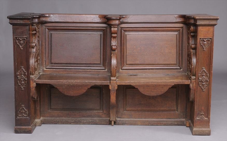 ITALIAN RENAISSANCE CARVED OAK 1416f9