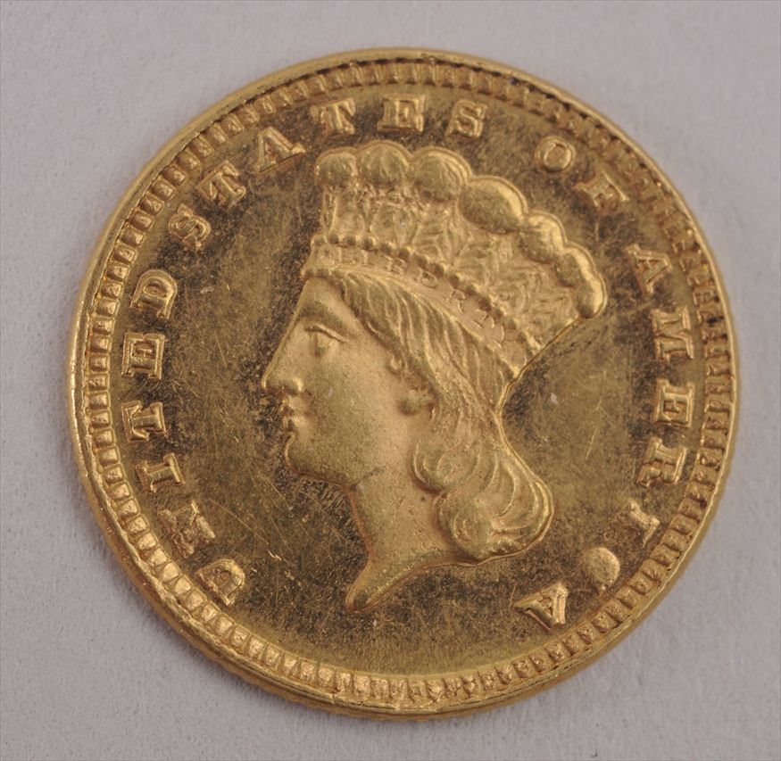 GOLD DOLLARS 1852 1853 1854 (TYPE