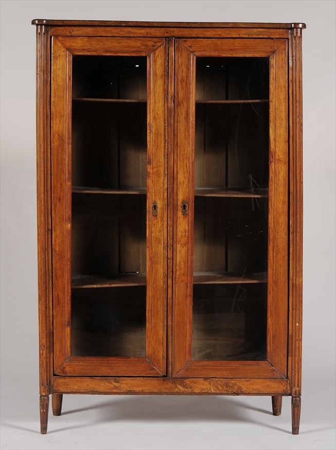 LOUIS XV PROVINCIAL FRUITWOOD BIBLIOTH QUE 1417a7