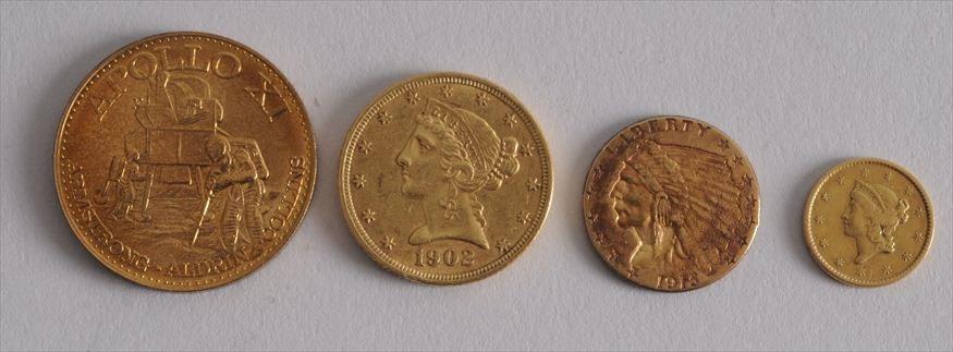 UNITED STATES GOLD COINS Including
