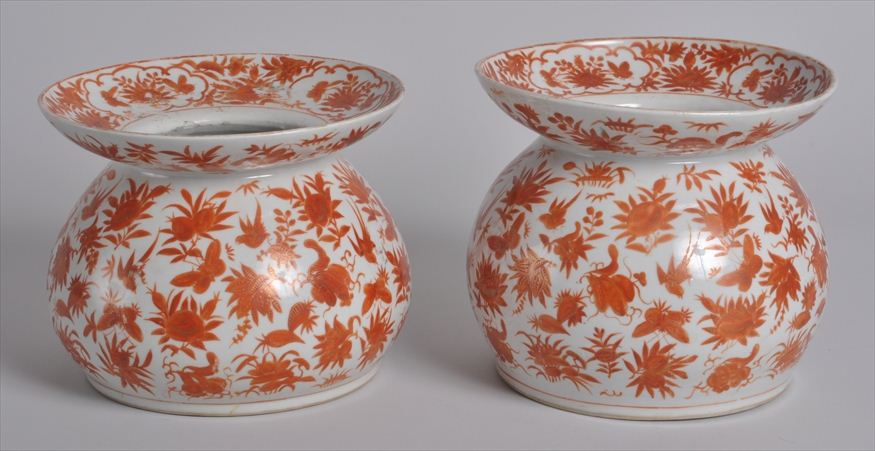PAIR OF CHINESE EXPORT PORCELAIN 14182c