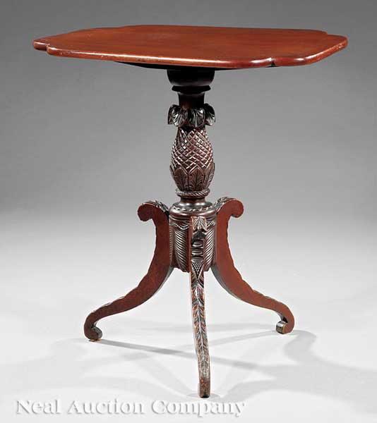 An American Classical Carved Mahogany 141882