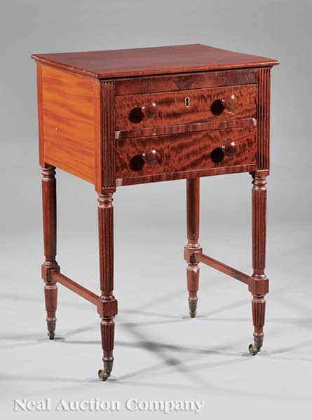 An American Federal Carved Mahogany 141886