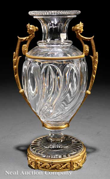 An Empire Cut Glass and Bronze Mounted 14188a