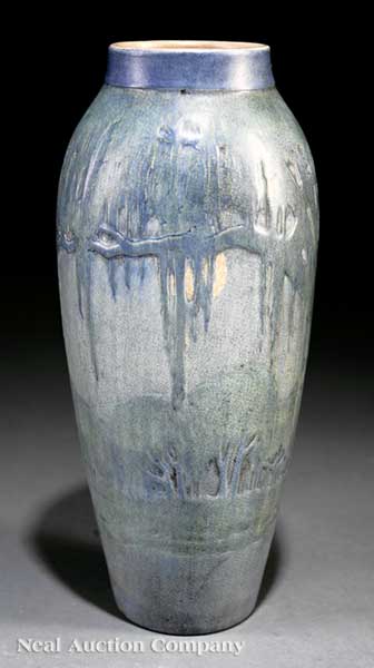 A Newcomb College Art Pottery Matte