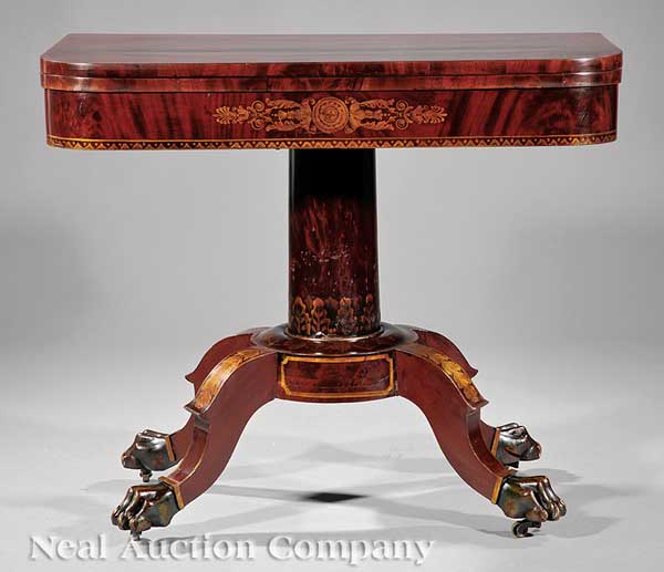 An American Classical Carved Mahogany 1418d0