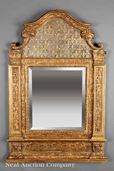 A Highly Carved and Gilded Tabernacle