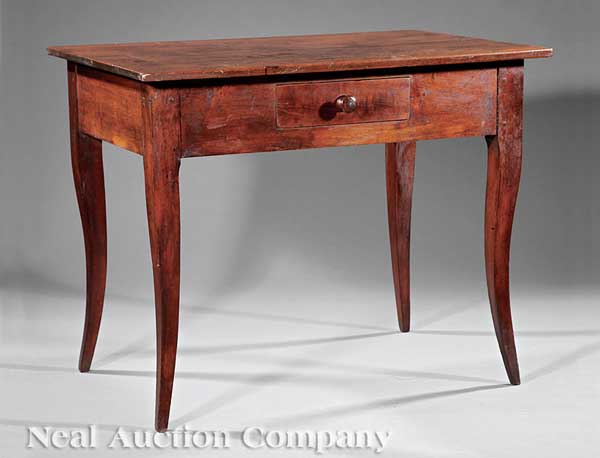 An American Carved Cherrywood Side 14197d