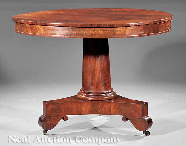 An American Classical Carved Mahogany 1419d3