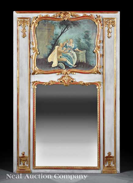 A French Rococo Style Polychromed 1419e1