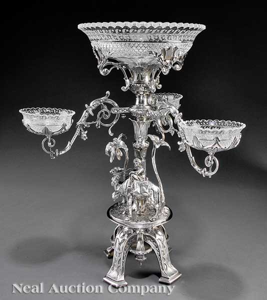 An Antique English Silverplate 1419fe