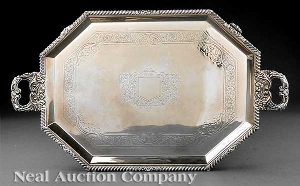 An Antique English Silverplate