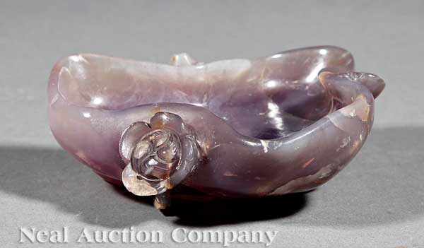 A Chinese Lavender Agate Water 141a55