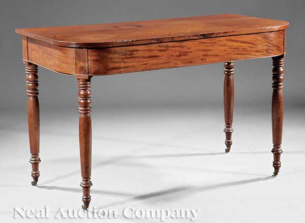 An American Classical Carved Mahogany 141b12