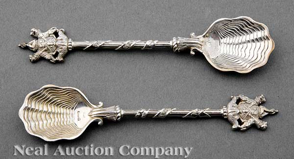 A Cased Pair of Mappin Webb Sterling 141b5f