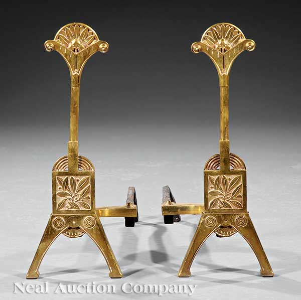 A Pair of American Aesthetic Brass 141b97