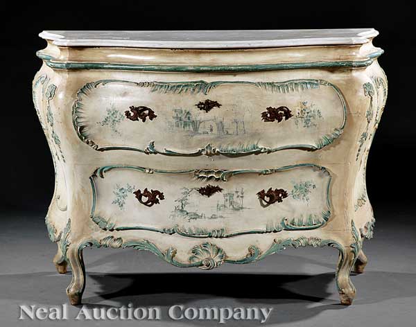 A Venetian Rococo Style Paint Decorated 141bac