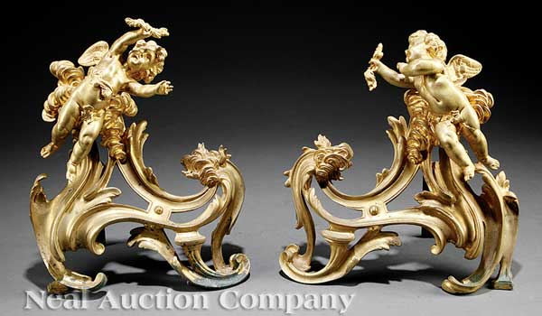 A Pair of Louis XV Style Gilt Bronze 141bc3