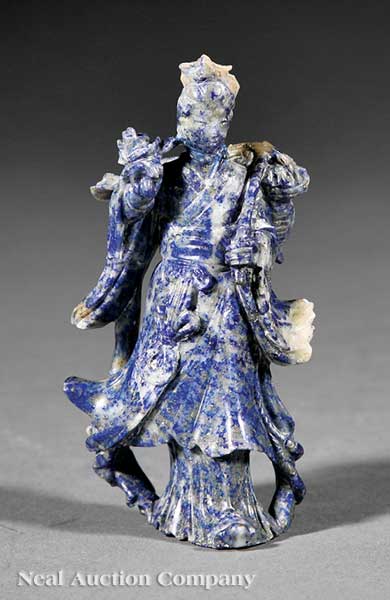 A Chinese Carved Lapis Lazuli Figure 141cbf