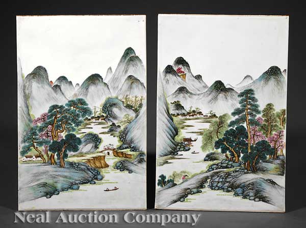 Two Antique Chinese Famille Rose 141cb6