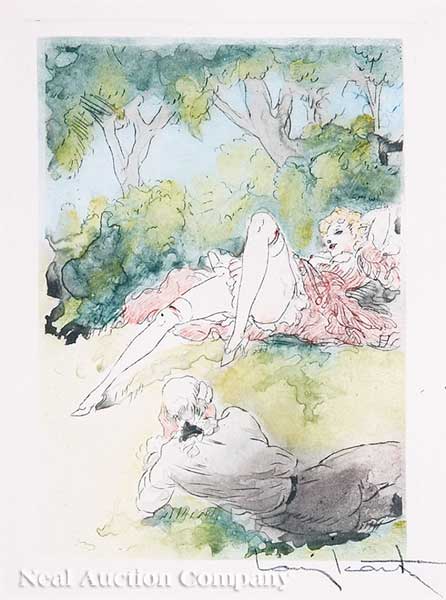 Louis Icart (French 1888-1950) group