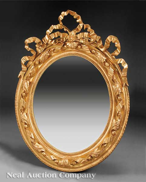 An Italian Carved and Gilded Oval 141cd9