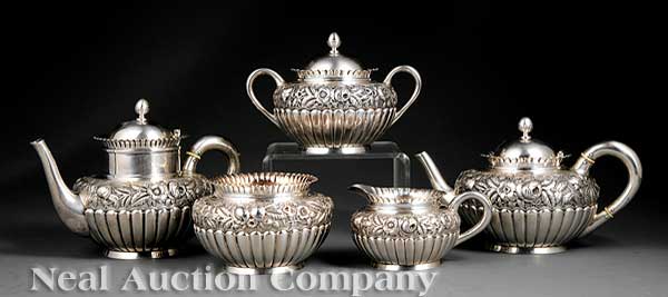 An American Sterling Silver Coffee and