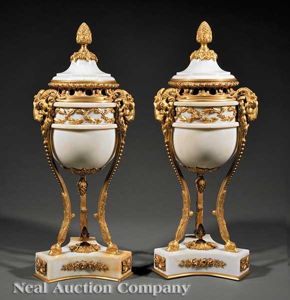 A Pair of Napoleon III Carrara 141d43