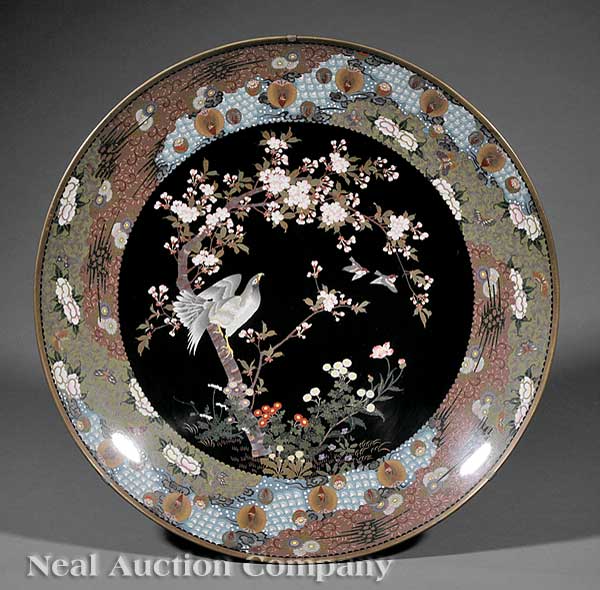 A Monumental Japanese Cloisonn  141d5d