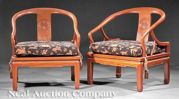 A Pair of Chinese Carved Hardwood 141d80