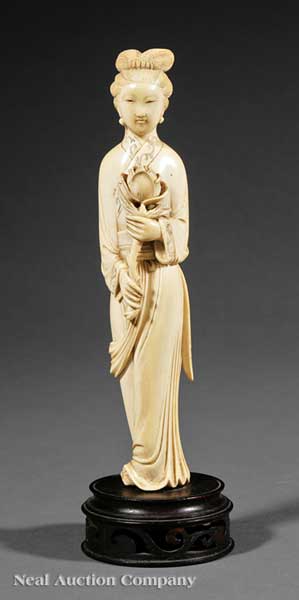 An Antique Japanese Carved Ivory