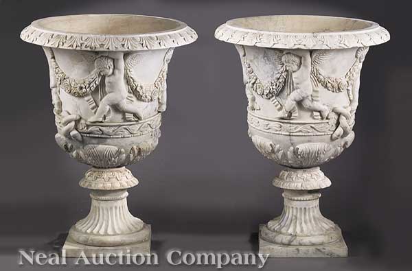 A Pair of Monumental Renaissance Style 141ee1