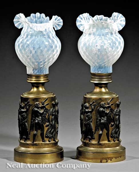 A Pair of Antique French Gilt and