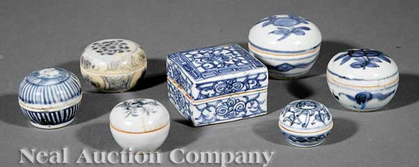A Group of Seven Antique Chinese