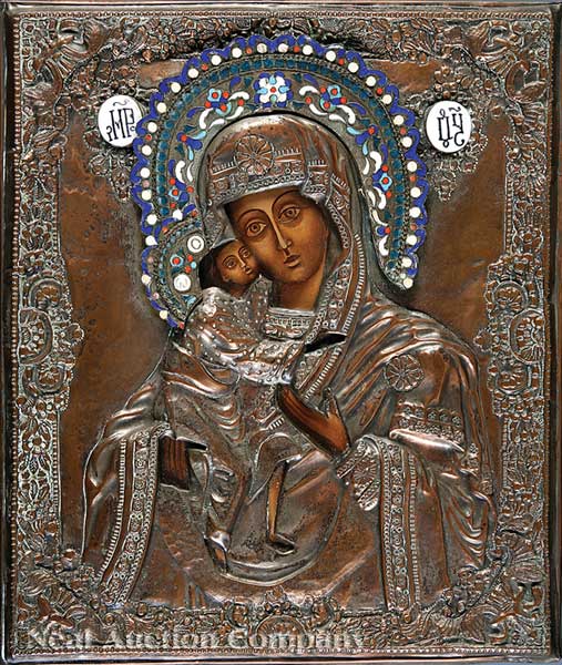 A Russian Orthodox Icon of the