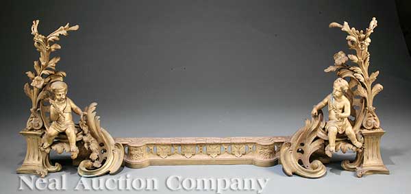 A Set of Napoleon III Gilt Bronze 141f45