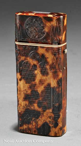 An English Gothic Revival Tortoiseshell 141f59