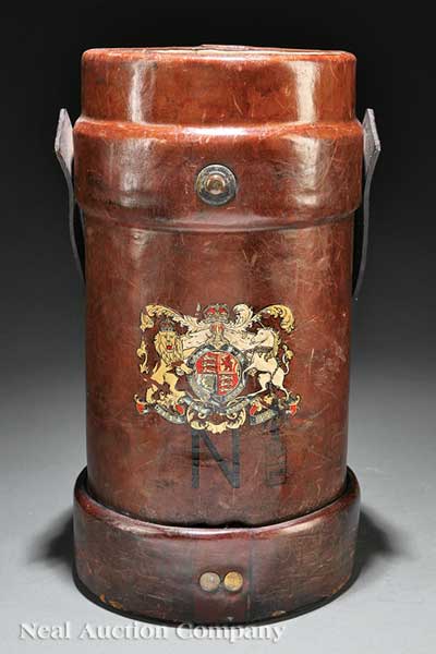 An English Leather Shot Bucket 141f5a