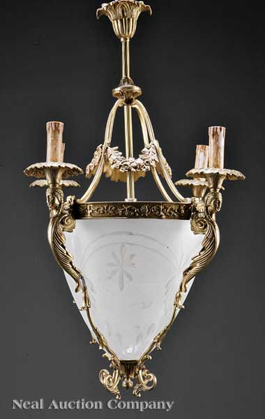 A Louis XVI-Style Gilt Bronze and