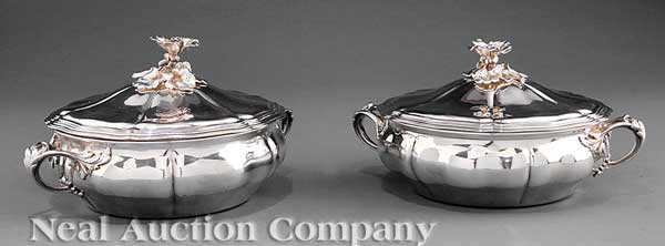 A Handsome Pair of Christofle Silverplate 141f83