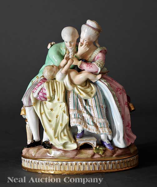 A Meissen Polychrome Porcelain 141f8e