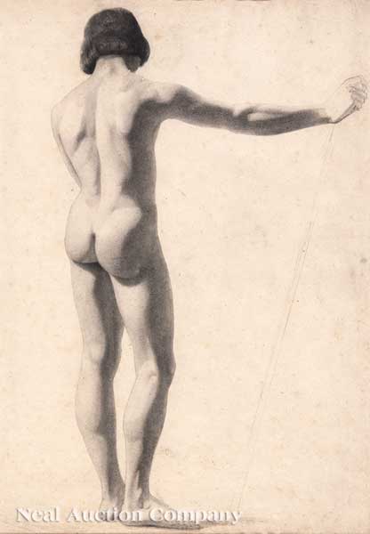 Delarivolliere (French 19th c.) Standing