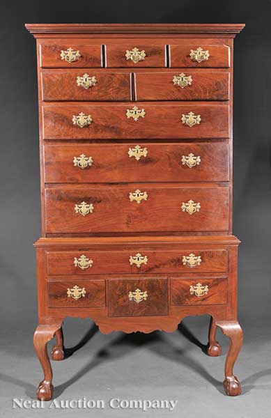 An American Chippendale Carved 14200d