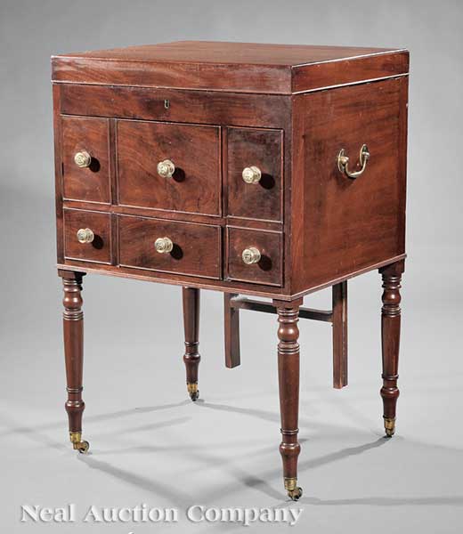 A Very Fine Regency Mahogany Beau 142066